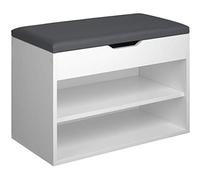 TecTake® Meuble Chaussures Meuble de Rangement Moderne Meuble d'entrée pour Max. 6 Paires 60x30x43,5 cm, Rangement Chaussures Gain de Place idéal Entrée, Chambre, Dressing Rangement Chaussure