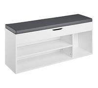 TecTake® Meuble Chaussures Meuble de Rangement Moderne Meuble d'entrée pour Max. 9 Paires 104x30x49 cm, Rangement Chaussures Gain de Place idéal Entrée, Chambre, Dressing Rangement Chaussure