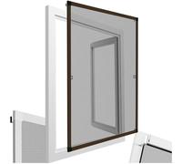tectake® Moustiquaire pour Fenêtres, 100 x 120 cm, découpable, résistante