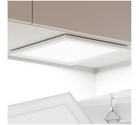 Plafonnier - TECTAKE - Panneau LED LUCERNA ultra fin à faible consommation d'énergie blanc chaud - 29,5 x 29,5 cm