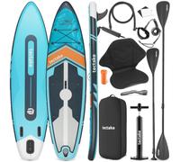 tectake® Planche de Stand-Up Paddle Gonflable 320 cm, Siège de Kayak