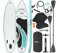 tectake® Planche de Stand-Up Paddle Gonflable, Siège de Kayak, 320 cm