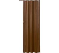 tectake® Porte accordéon interieur 80x203 cm PVC Recoupable Porte coulissante interieur Porte intérieure Porte coulissante pliante Porte de placard coulissante pour Chambre, salle de bain, dressing