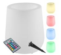 TECTAKE Pot de fleurs LED LUMINOUS CURVE POT avec éclairage LED 12 W