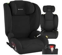 TECTAKE Siège auto LEVI i-Size avec base ISOFIX et protection contre les chocs latéraux - Noir