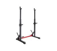 TECTAKE Support de squat multifonction noir