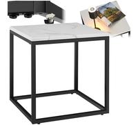 TecTake® Table Basse Carré Table de Chevet Design Moderne Bout de canape Meuble d'appoint pour Salon, Chambre, Bureau, Dressing, Tables de Nuit, Entrée