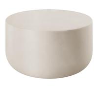 TecTake® Table Basse Ronde Table Basse Design Table d'appoint Intérieur & Extérieur Ø80cm Table de Salon Meuble de Salon Salon de Jardin Exterieur Décoration Salon canapé