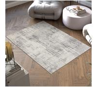 TecTake Tapis confortable à motif abstrait délavé et tissu doux à poils courts - Tapis durable avec design non extensible et antidérapant - Lavable en machine - Pour salon, chambre à coucher et