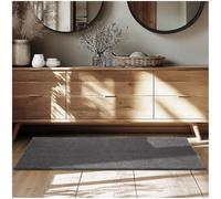 tectake® Tapis Salon à Poils Ras Tapis Chambre Doux, Antidérapant & Lavable 80x150cm idéal Décoration Salon, Bureau, Chambre, Cuisine, Dressing, Descente de lit, Maison, Couloir