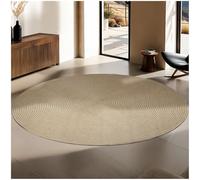 Tapis - TECTAKE - Tapis tressé rond VIBE style bohème en fibres de jute et plastique - Ø 160 cm