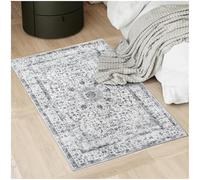 TecTake® Tapis Salon Vintage Tapis Chambre, Salle à Manger, Antidérapant & Lavable 80 x 150 cm, Poils Ras idéal Décoration Salon, Bureau, Decoration Chambre, Cuisine, Dressing, Descente de lit