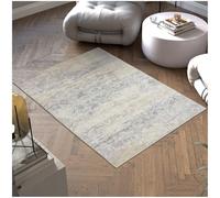 TecTake Zjxsneh Tapis design vintage, poils courts, lavable en machine, base en plastique TPE antidérapant, idéal pour salon, chambre, chambre double, doux et résistant - 120 x 170 cm