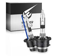TECTICO D2R 35W Xénon Ampoule HID de HID kit de Conversion 8000K 12V Bleu Froid +300% Ultra Clair Kit de Conversion Bi HID Ampoule, 2 Ampoules