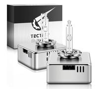TECTICO D5S Ampoules Xenon 35W 6000K Blanc Diamant +300% Ultra Brillant D5S Kit de Conversion HID 12V DC avec Base Métallique Ampoule d'amélioration des phares, 2 Lampes