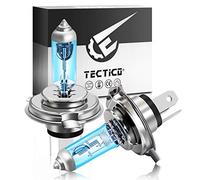TECTICO HS1 12V 35/35W Ampoules Phare +25% Blanc,130% plus de luminosité, Feux de Croisement/Feux de Route Halogène de voiture, 2 pièces
