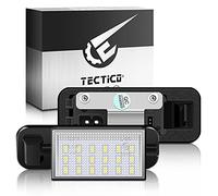 TECTICO LED Éclairage plaque immatriculation auto Feux arrière E-Mark ECE SMD 6000K Blanc pur canbus sans erreur Compatible avec BMW E36 318i 318is 318ti 325i M3,92-98,2 Pieces
