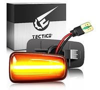 TECTICO LED Indicateur latéral Clignotant Feu de côté dynamique Compatible avec Scudo Combinato 220P Ulysse 220 Berlingo Dispatch Jumpy Saxo Xantia Xm Xsara ZX 106 II (MKII) 306 406 806, 2 pièces