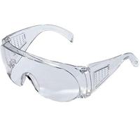 Tector Lunettes de protection EN 166, verre en polycarbonate, léger, confortable, cadre/armature : transparent