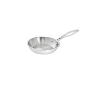 TeCuisine - Poêle Inox 18/10 Triply - 18 cm - Sans Revêtement - Sans PFAS, PFOA, PTFE - Compatible Tous Feux Dont Induction - Manche Riveté Froid - Cuisson Saine et Durable