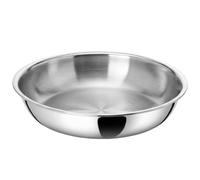 TeCuisine - Poêle Inox 18/10 Triply - 22 cm - Sans Manche - Induction