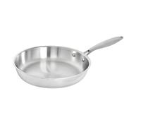 TeCuisine - Poêle Inox 18/10 Triply - 26 cm - Sans Revêtement - Sans PFAS, PFOA, PTFE - Compatible Tous Feux Dont Induction - Manche Riveté Froid - Cuisson Saine et Durable