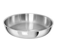 TeCuisine - Poêle Inox 18/10 Triply - 30 cm - Sans Manche - Induction