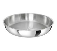 TeCuisine - Poêle Inox 18/10 Triply - 32 cm - Sans Manche - Induction