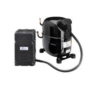 TECUMSEH Compresseur d'air CAJ4519Z 230V 60Hz Noir Silencieux Moteur haute efficacité Fixations à souder, pieds anti-vibrants