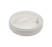 tecuro Bouchon d'obturation pour siphon d'évier - En plastique - Blanc - 1 ½ pouces (3,8 cm)