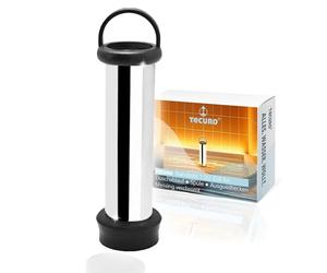 tecuro Piquet pour vanne de vidange 1 1/2" x 120 mm de longueur, pour bonde de douche, évier, bec verseur, laiton chromé