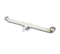 tecuro Raccord de vidange extra long pour double évier