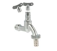 'tecuro Robinet vanne robinet avec haut ouille - 1/2 Chrome mat