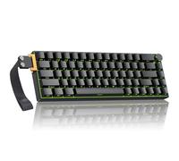 TECURS Aluminium Magnétiques Clavier Mécanique Gaming, Clavier Filaire à Effet Hall 65%, Hot-Swap, Rapid Trigger 8 KHz, 60% RGB Rétroéclairage, Contrôlé par le Web,PBT, pour Jeux FPS, QWERTY US Layout