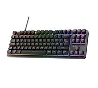 TECWARE Image du produit Phantom+ Clavier mécanique RVB 88 touches (pré-lubrifié, tactile 50 g) avec fil, couleur et contrôle d'éclairage par touche