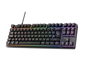 TECWARE Image du produit Phantom+ Clavier mécanique RVB 88 touches (pré-lubrifié, tactile 50 g) avec fil, couleur et contrôle d'éclairage par touche