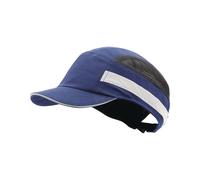 TECWERK Casquette de protection PLUS Base-Cap 52-65 cm bleu ABS EN 812:2012