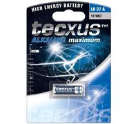 Tecxus 23215 Alcaline maximum LR27/A27 - Pile alcaline au manganèse (alcaline), 12 V