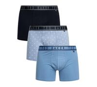 Ted Baker 3-Pack Cotton Boxer Brief Boxeur ajusté, Bleu Marine/Sauna/Bleu célibataire, XL (Lot de 3) Homme