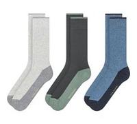 Ted Baker 3pk Mens 1/2 Terry Crew Black Taille: OS | Chaussettes Outlet | Homme | Le Noir