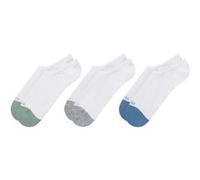 Ted Baker 3pk Mens Non Terry Liner White Taille: OS | Chaussettes Outlet | Homme | Blanche