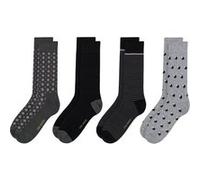 Ted Baker 4pk Mens Non Terry Dress Crew Green Taille: OS | Chaussettes Outlet | Homme | Vert