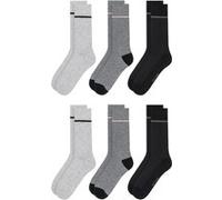 Ted Baker 6pk Mens Non Terry Crew Black Taille: OS | Chaussettes Outlet | Homme | Le Noir