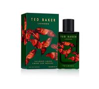 Ted Baker Amber Eau de Parfum Tailored, Parfum pour Homme aux Notes Ambrées, Épicées et Boisées, Parfum Élégant et Sophistiqué à Tenue Longue Durée 100 ml