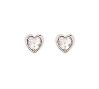 Ted Baker Boucles d'oreilles 'HAN: CRYSTAL HEART EARRING' argent, Taille One Size