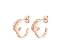 Ted Baker Boucles d'oreilles 'HELIAS' or rose / transparent, Taille One Size