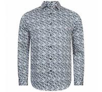 TED BAKER Capua Small Floral Hommes Chemise à manches longues 272163-BLANC M