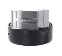Ted Baker Ceinture noir marron en cuir pour homme - Wiilmer 2-In-1 Reversible Belt Gift Set Brn-Choc 332196 120 cm
