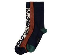 Ted Baker Chaussettes Hommes 3 Paires Casual Coton Riche Designer Coffret Cadeau