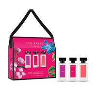Ted Baker Coffret cadeau miniatures pour femme, 3 eaux de toilette 15 ml Elodie, Polly et Kasia, miniatures fruitées florales et ambrées dans un coffret de luxe